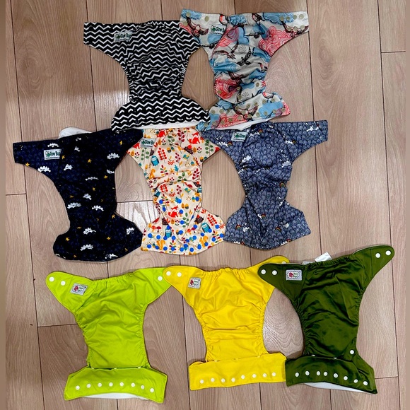 One Size Cloth Diaper lot - Picture 1 of 3